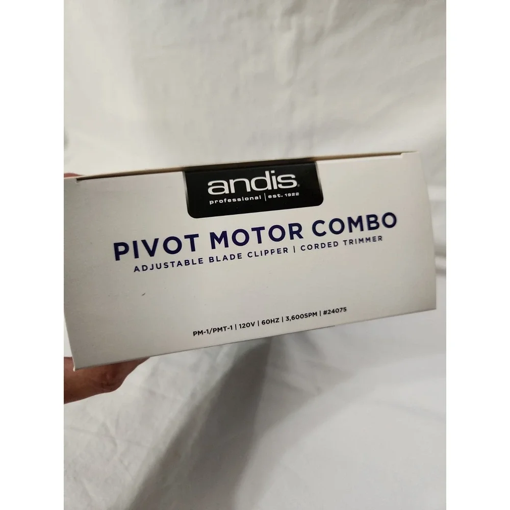Andis Pivot Motor Combo Adjustable Blade Clippers New In Box